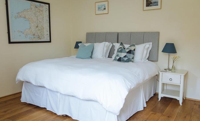 The second bedroom guest preference- super king